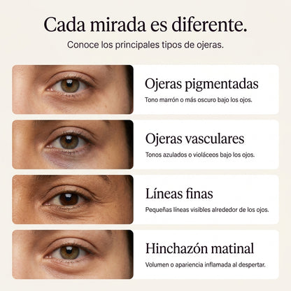 Miravelle™ — Sérum Eléctrico · Masajea, Hidrata y Borra Ojeras
