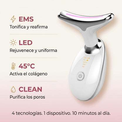 DIVISEN™ Dispositivo de Microcorriente Facial [Efecto Lifting y Reducción de Flacidez]