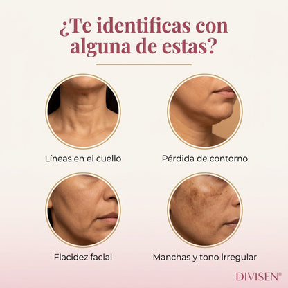 DIVISEN™ Dispositivo de Microcorriente Facial [Efecto Lifting y Reducción de Flacidez]