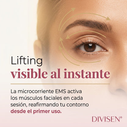 DIVISEN™ Dispositivo de Microcorriente Facial [Efecto Lifting y Reducción de Flacidez]