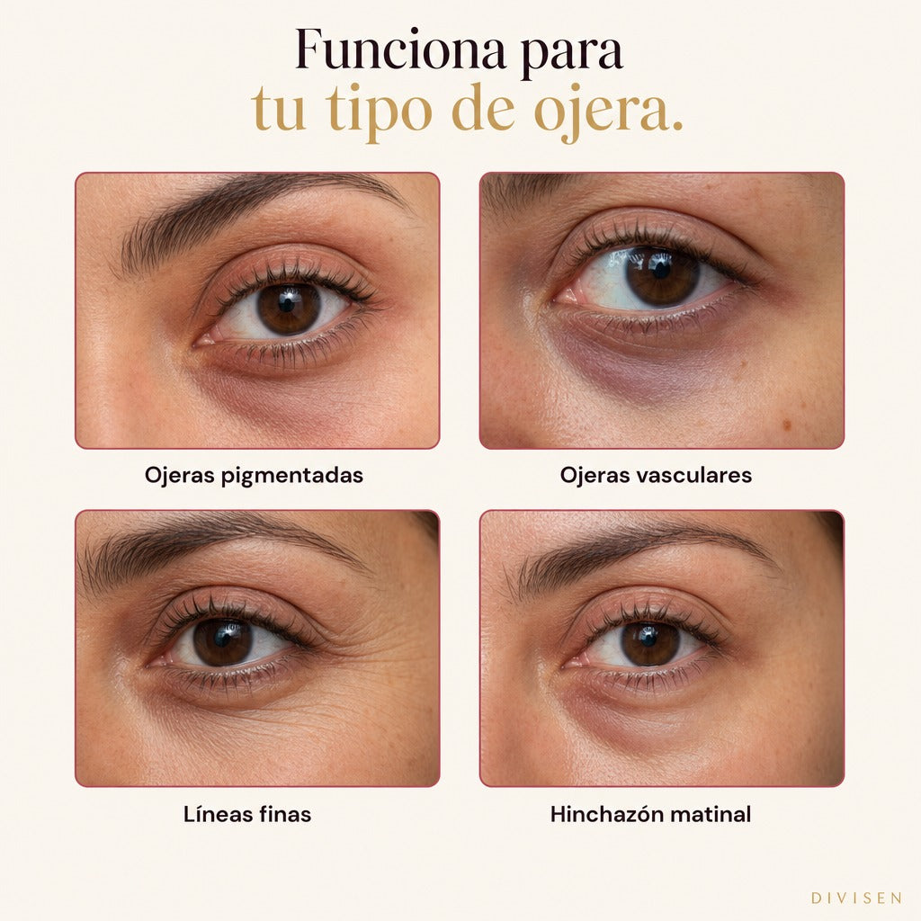 Miravelle™ — Sérum Eléctrico · Masajea, Hidrata y Borra Ojeras