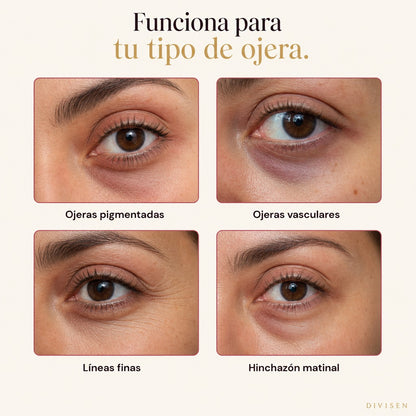 Miravelle™ — Sérum Eléctrico · Masajea, Hidrata y Borra Ojeras
