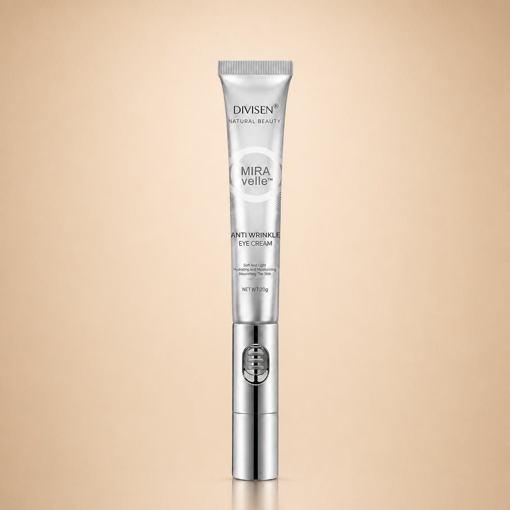 Miravelle™ — Sérum Eléctrico · Masajea, Hidrata y Borra Ojeras